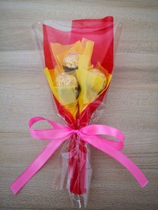 3 Stalks Flower bouquet for Teacher Day
