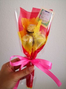 3 Stalks Flower bouquet for Teacher Day